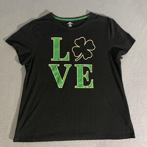 Way‎ To Celebrate St. Patrick's Day Shirt "LOVE" XL